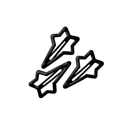 Black star clip